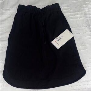 Lululemon Black Skirt with Drawstring Waist